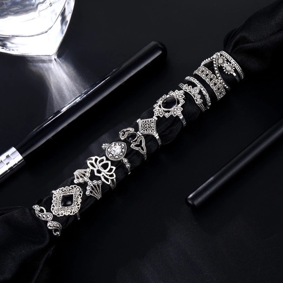 ♛ Ártemis Midi Rings Set - Picture 4 of 8